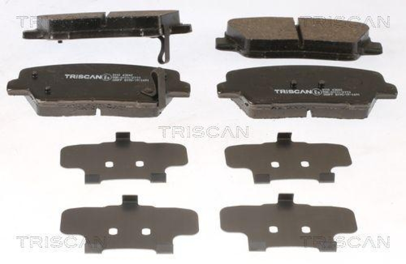 TRISCAN 8110 43042 Bremsbelag Hinten für Hyundai Santa Fe