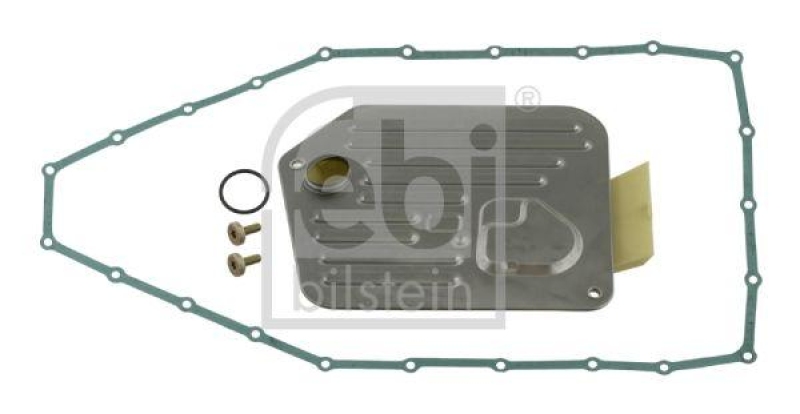 FEBI BILSTEIN 23957 Getriebeölfiltersatz für Automatikgetriebe, mit Dichtring und Befestigungsschrauben für BMW