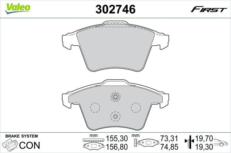 VALEO 302746 SBB-Satz - FIRST