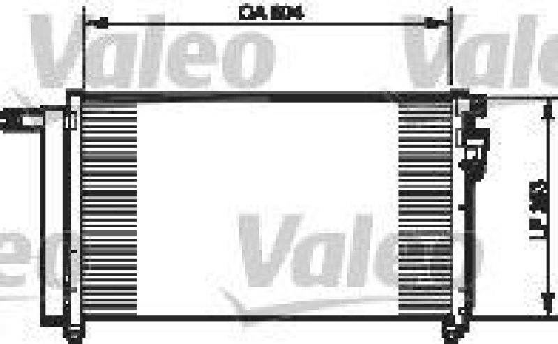 VALEO 814349 Kondensator Kia Rio