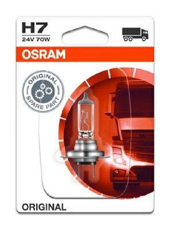 OSRAM 64215-01B Glühlampe H7 24V 70W 1 Blister