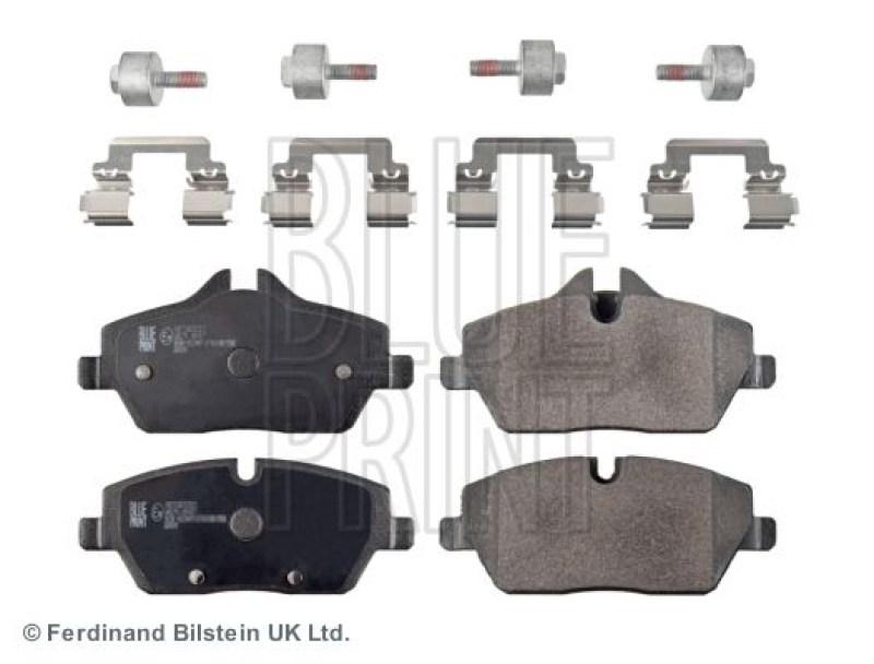 BLUE PRINT ADB114241 Bremsbelagsatz mit Befestigungsmaterial f&uuml;r BMW