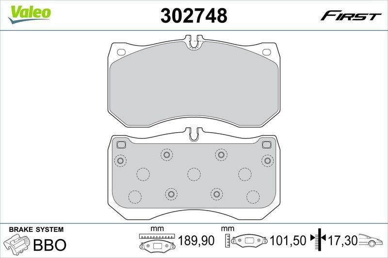 VALEO 302748 SBB-Satz - FIRST