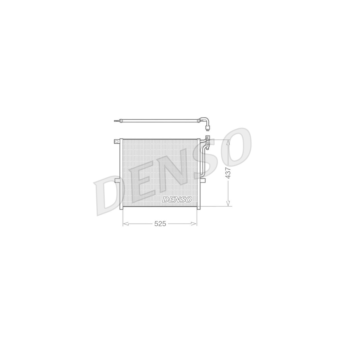 DENSO DCN05008 Kondensator A/C