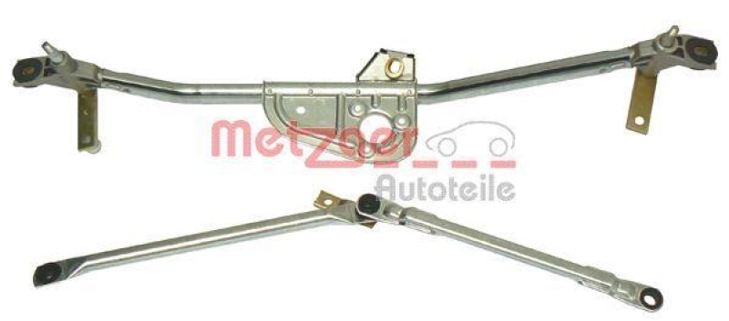 METZGER 2190016 Wischergestänge Ohne Motor für AUDI/VW vorne