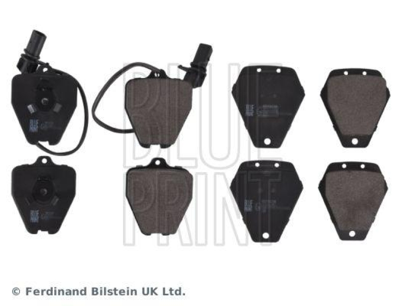 BLUE PRINT ADV184288 Bremsbelagsatz mit Schrauben für VW-Audi