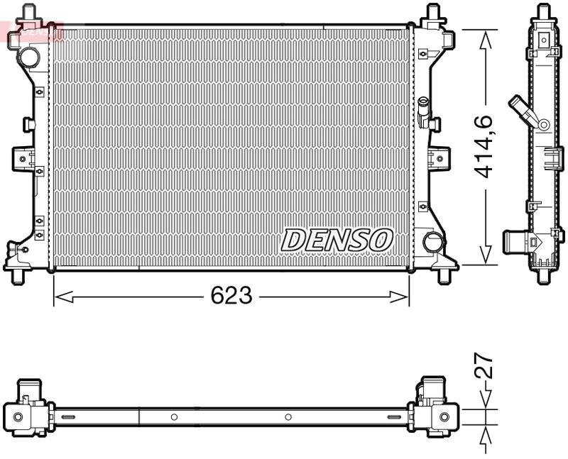 DENSO DRM47039 Kühler SUZUKI VITARA (LY) (15-)