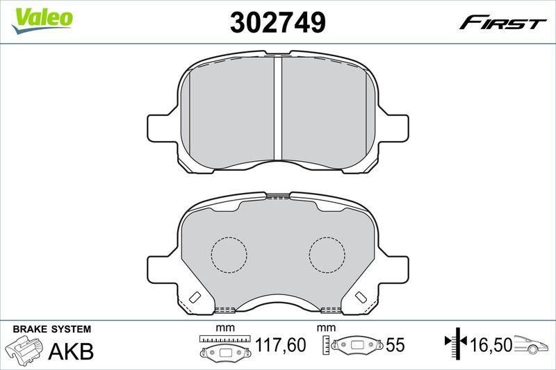 VALEO 302749 SBB-Satz - FIRST