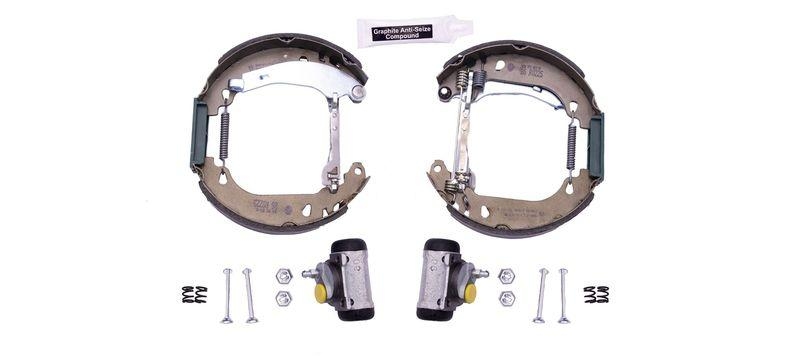 HELLA 8DB 355 003-701 Bremsbackensatz für RENAULT