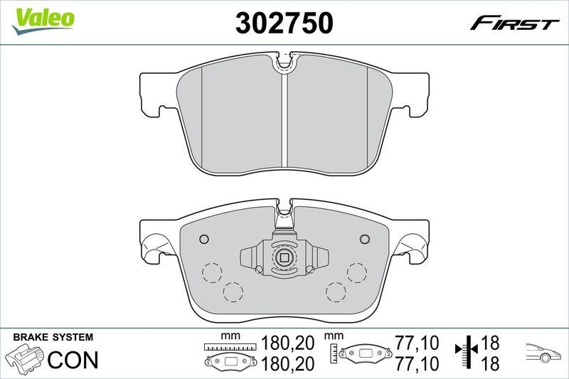 VALEO 302750 SBB-Satz - FIRST