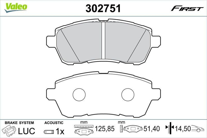 VALEO 302751 SBB-Satz - FIRST