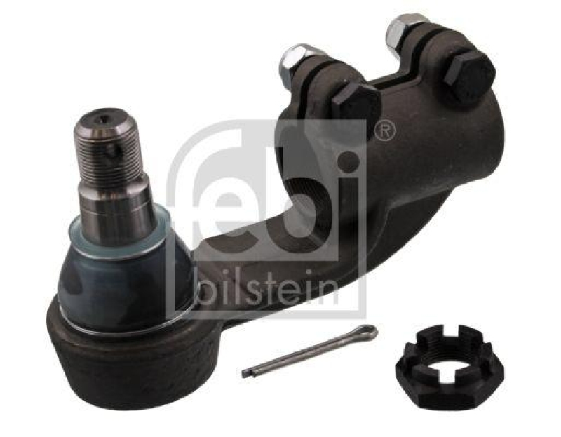 FEBI BILSTEIN 35222 Spurstangenendstück mit Kronenmutter und Splint für RENAULT (RVI)