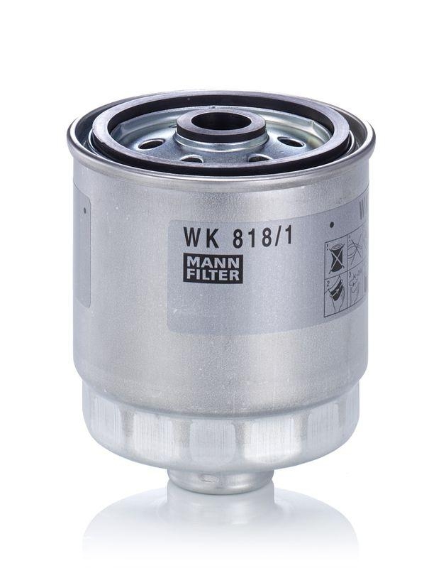 MANN-FILTER WK 818/1 Kraftstoffilter für Hyundai