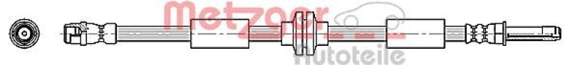 METZGER 4110362 Bremsschlauch für VW VA links/rechts