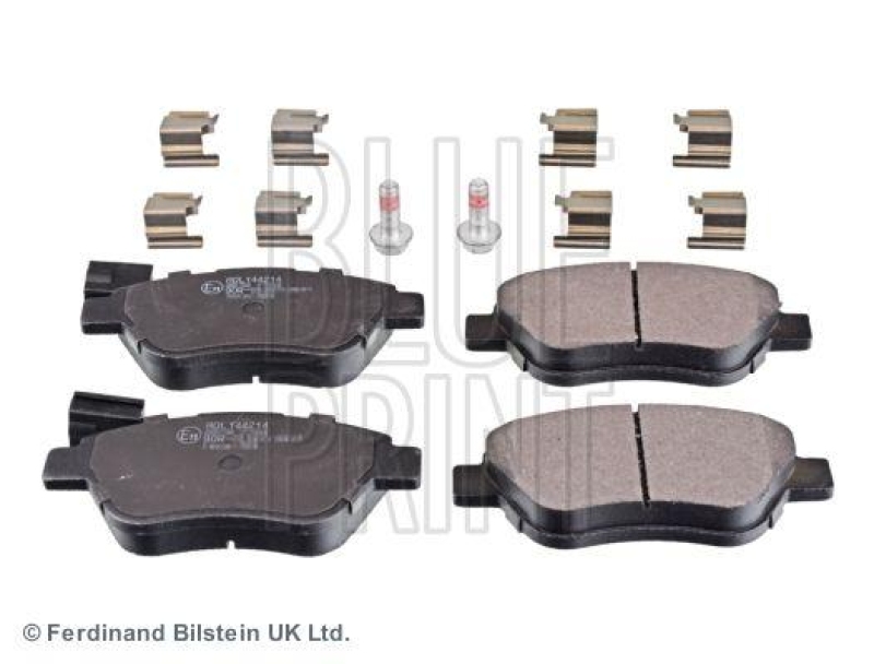 BLUE PRINT ADL144214 Bremsbelagsatz mit Befestigungsmaterial für Fiat PKW