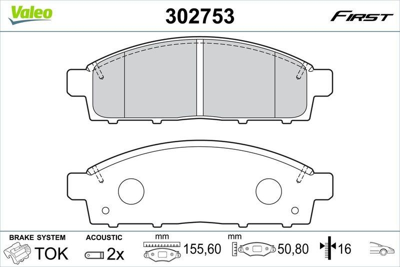 VALEO 302753 SBB-Satz - FIRST