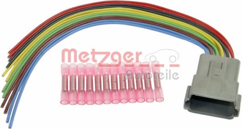 METZGER 2324046 Reparatursatz Kabelbaum, Deutsch Dt für STECKER 12 POLIG