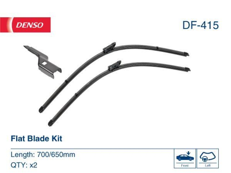 DENSO DF-415 Wischer Flat Blade KIT VW CRAFTER Van (SY_, SX_) 2.0 TDI (16-)