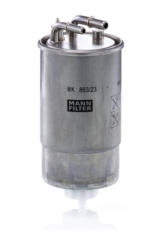 MANN-FILTER WK 853/23 Kraftstoffilter für Opel