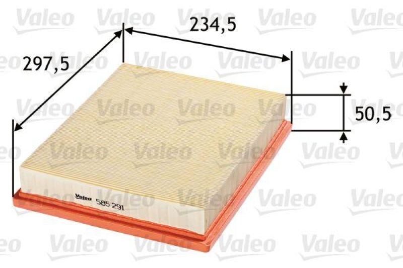 VALEO 585291 Luftfilter