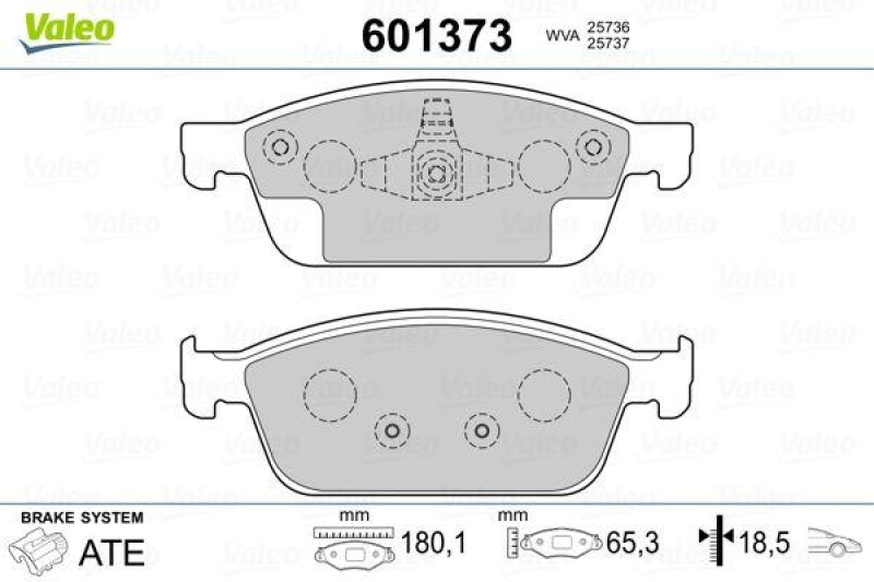 VALEO 601373 SBB-Satz PREMIUM