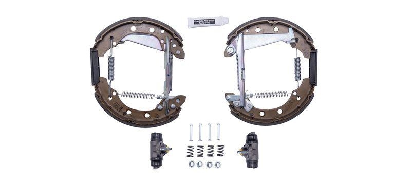 HELLA 8DB 355 004-051 Bremsbackensatz für AUDI/VW