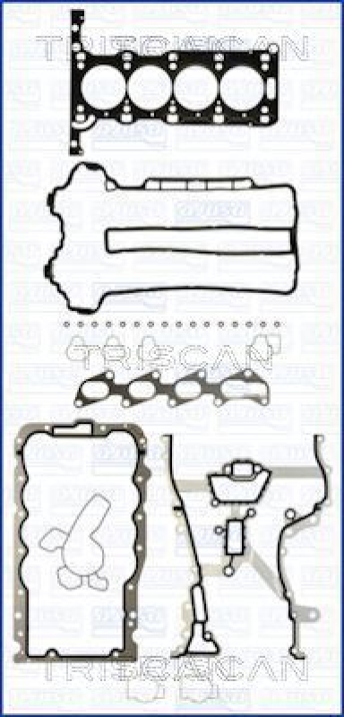 TRISCAN 598-50100 Dictungssatz für Opel