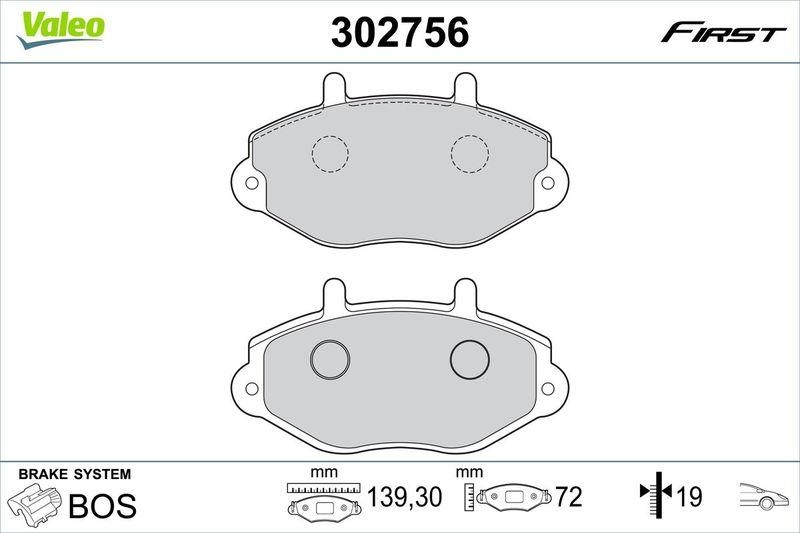 VALEO 302756 SBB-Satz - FIRST