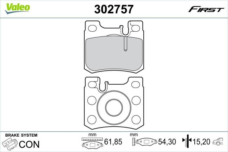 VALEO 302757 SBB-Satz - FIRST