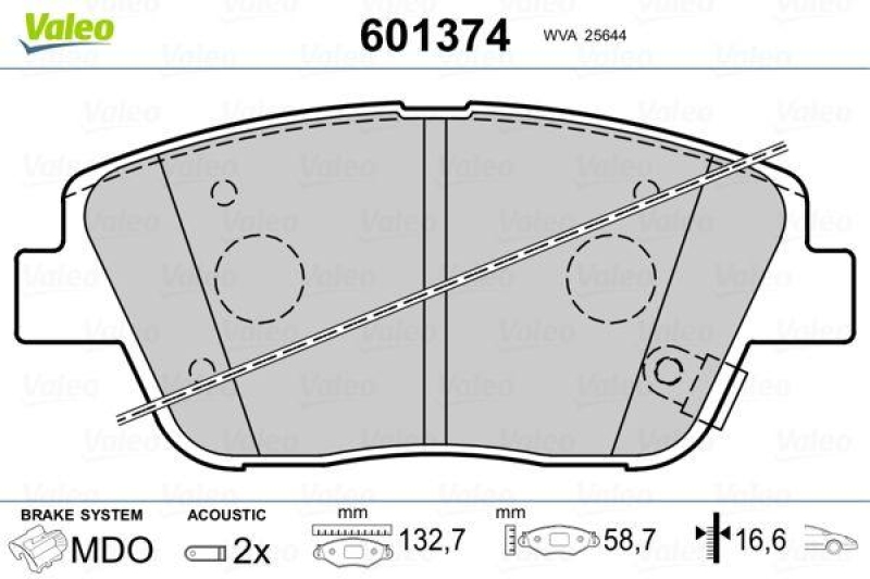 VALEO 601374 SBB-Satz PREMIUM