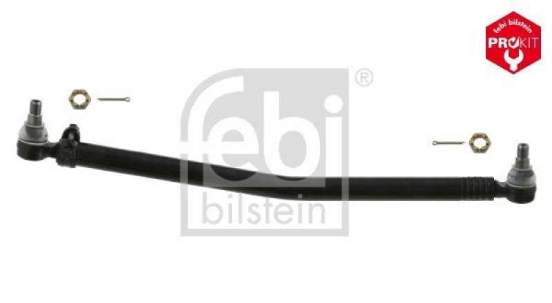 FEBI BILSTEIN 26575 Lenkstange mit Kronenmuttern und Splinten für Mercedes-Benz