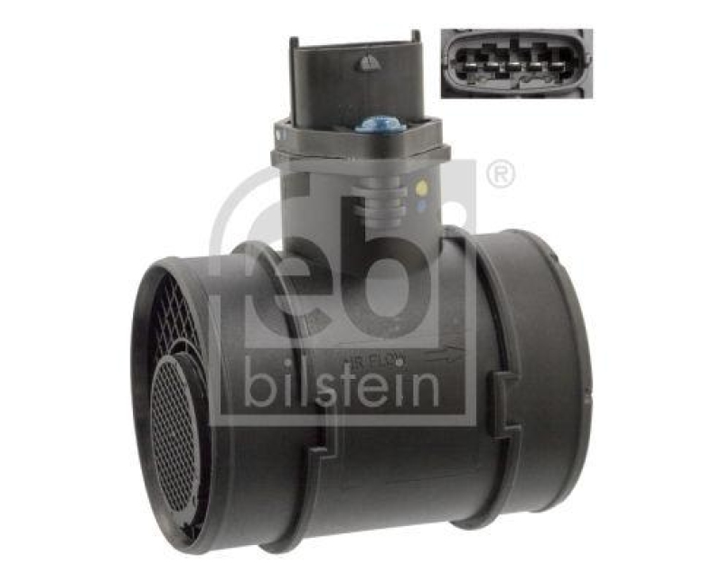 FEBI BILSTEIN 104591 Luftmassenmesser mit Gehäuse für Opel