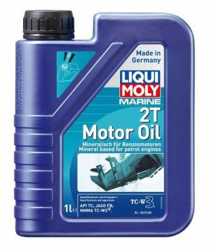 LIQUI MOLY 25019 Motoröl Marine 2T Motor Oil 1L