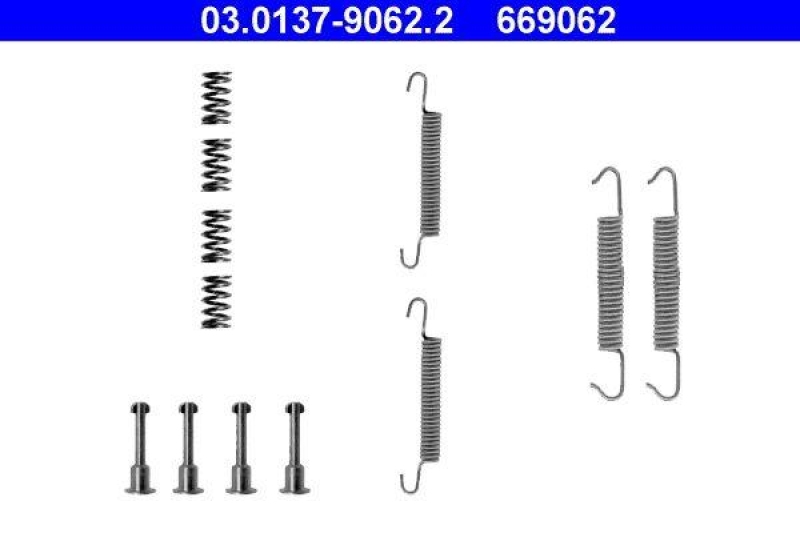 ATE 03.0137-9062.2 TBB-Zubehör für BMW 5ER/6ER/7ER 8ER REIHE D.TYP