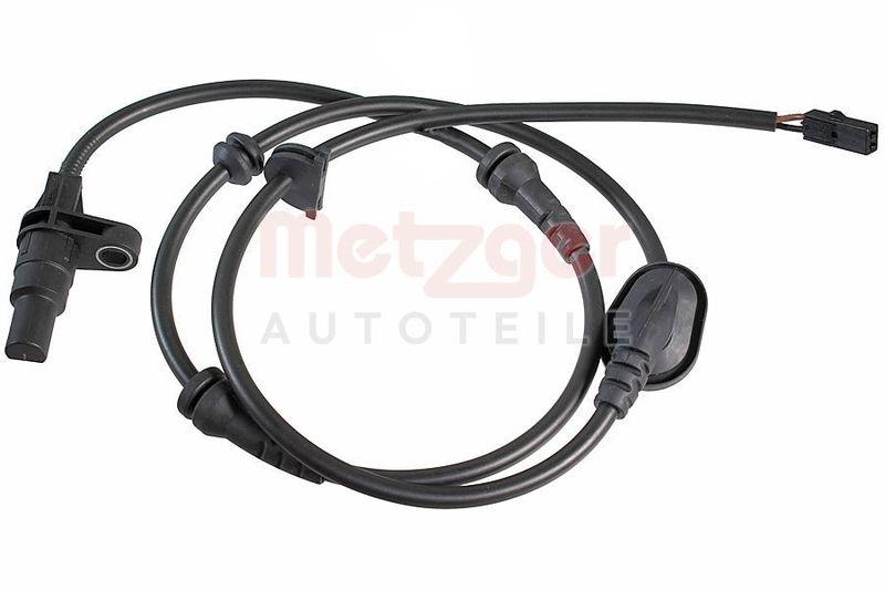 METZGER 09001535 Sensor, Raddrehzahl für SKODA/VW HA links