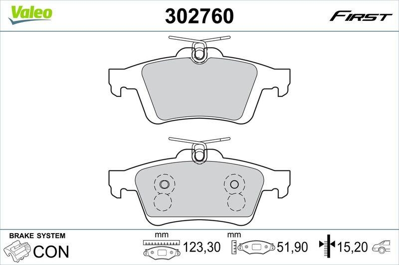 VALEO 302760 SBB-Satz - FIRST