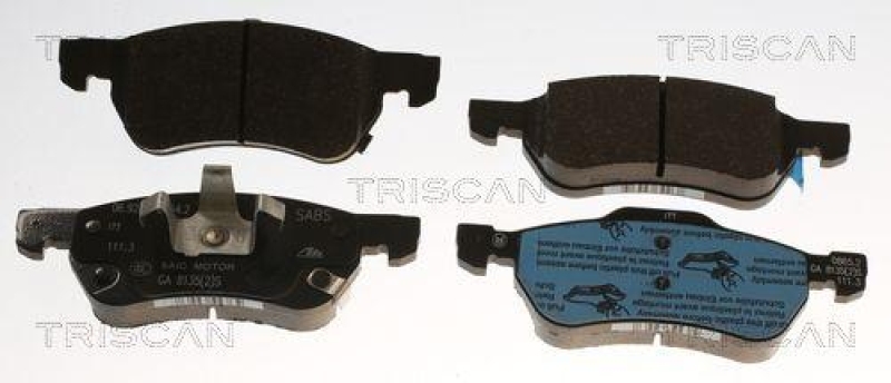 TRISCAN 8110 82001 Bremsbelag Vorne f&uuml;r Mg