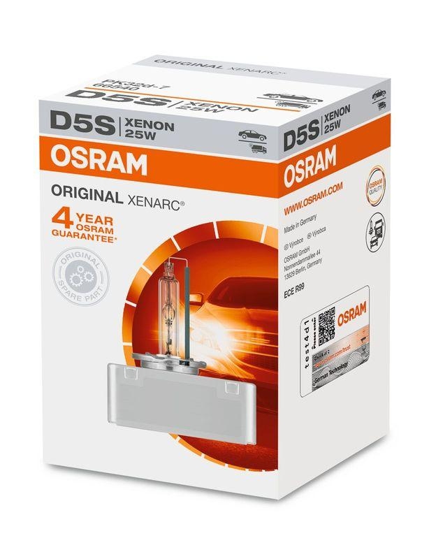 OSRAM 66540 Glühlampe Xenarc D5S Faltschachtel