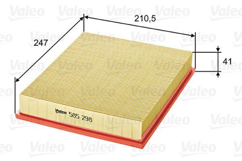 VALEO 585298 Luftfilter