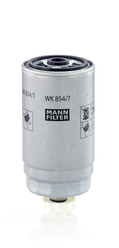 MANN-FILTER WK 854/7 Kraftstoffilter für Chrysler