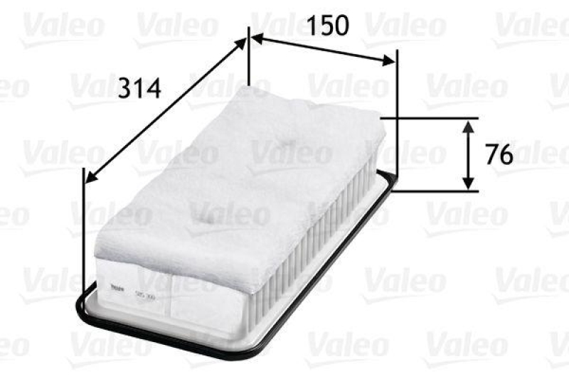 VALEO 585300 Luftfilter