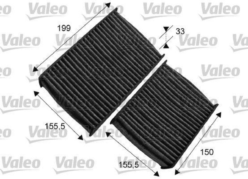 VALEO 715557 Innenraumluftfilter