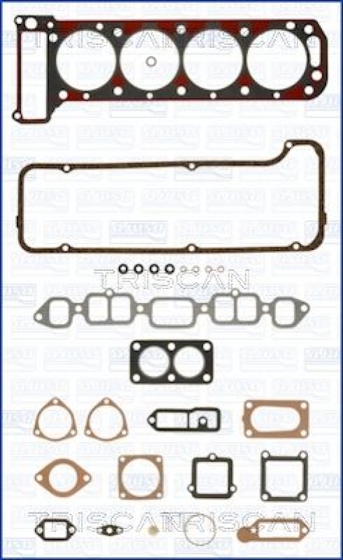 TRISCAN 598-5030 Dictungssatz für Opel