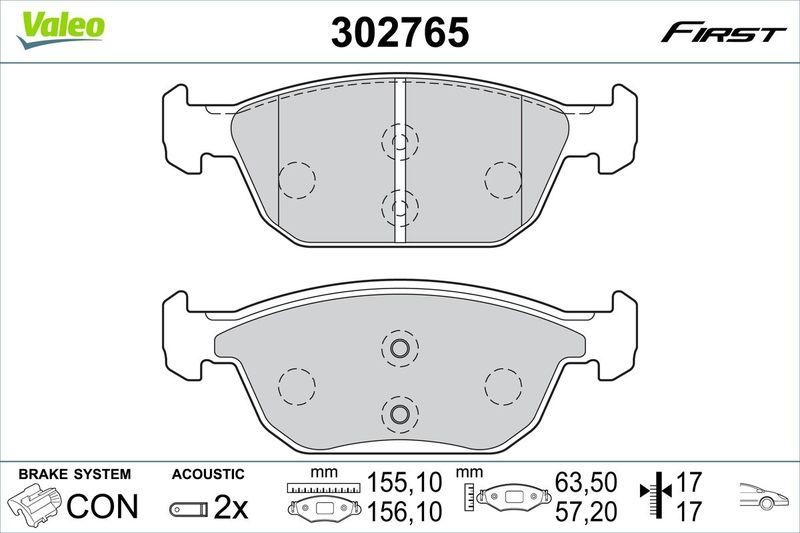 VALEO 302765 SBB-Satz - FIRST