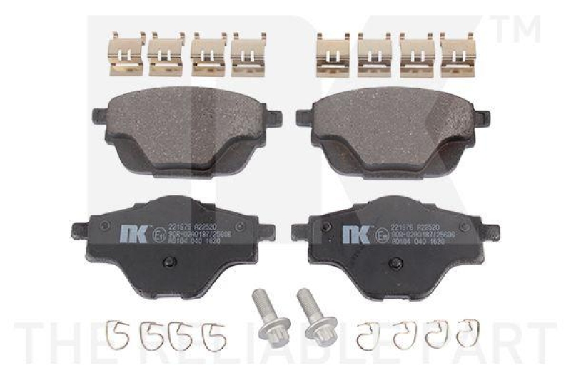 NK 221976 Bremsbelagsatz, Scheibenbremse für CITROEN, DS, OPEL, PEUG, VAUX