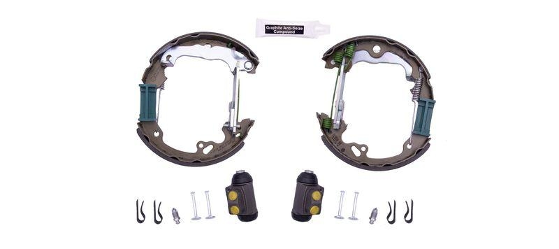 HELLA 8DB 355 004-491 Bremsbackensatz für FORD