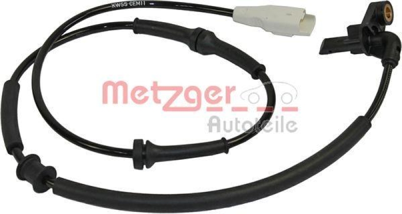 METZGER 09001542 Sensor, Raddrehzahl für CITROEN/PEUGEOT HA rechts