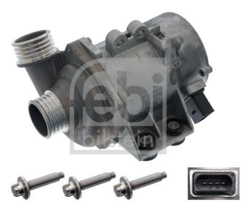 FEBI BILSTEIN 48425 Wasserpumpe ohne Dichtung, elektromagnetisch für BMW