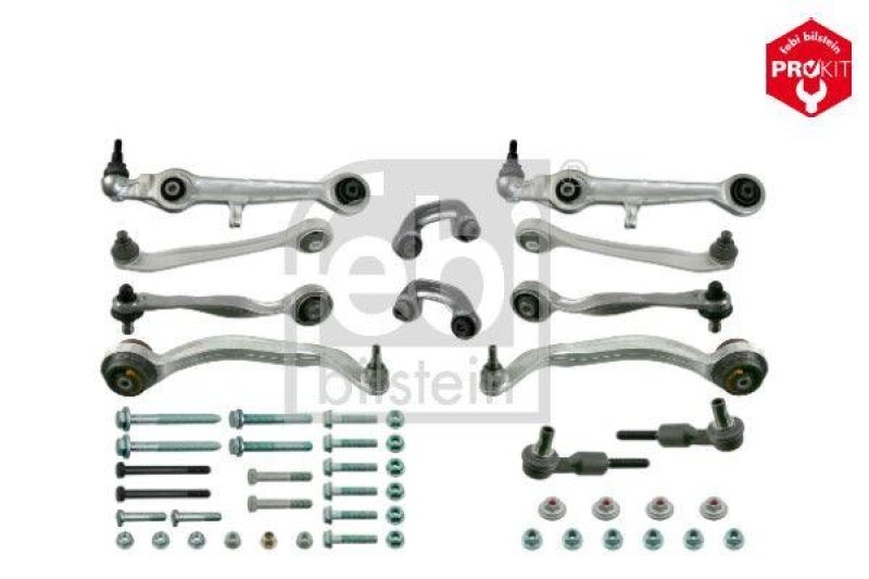 FEBI BILSTEIN 24902 Querlenkersatz mit Verbindungsstangen und Endstücken für VW-Audi