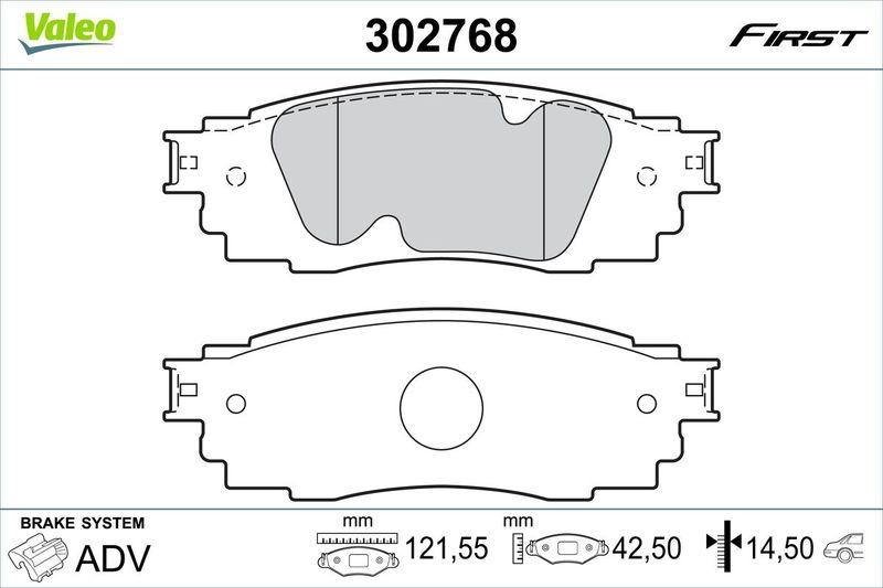 VALEO 302768 SBB-Satz - FIRST